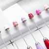 6x 1.0mm Writing Pen Beadable Ballpoint Pen Creative DIY Beaded Pen for Student