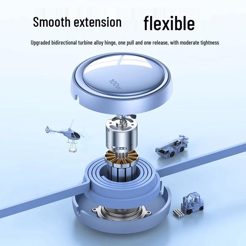 LINGCHEN 3-in-1 Retractable Charging Cable