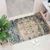 Crystal Velvet Retro Entry Rug Bohemian Nordic Bedroom Living Room Door Floor Mat Easy To Clean Home Decoration