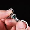 Small Titanium Key Rings Detachable Swivel Quick Release Keychain Mini Rotating Rings Buckle Key Holder for Car Keys