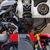 Motorcycle Accessories Tank Pad 3D Gel Epoxy Resin Stickers Kit For Tracer 9 Tracer 9GT 2021 2022 2023 2024