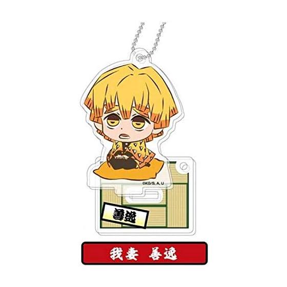 Zenitsu Agatsuma Puchi-Zabu Stand Mini Acrylic Keyholder Demon Slayer B