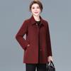 Double-Sided Cashmere Coat for Women - High-End Pure Wool Autumn & Winter Outerwear, Short Mid-Aged Women's Jacket