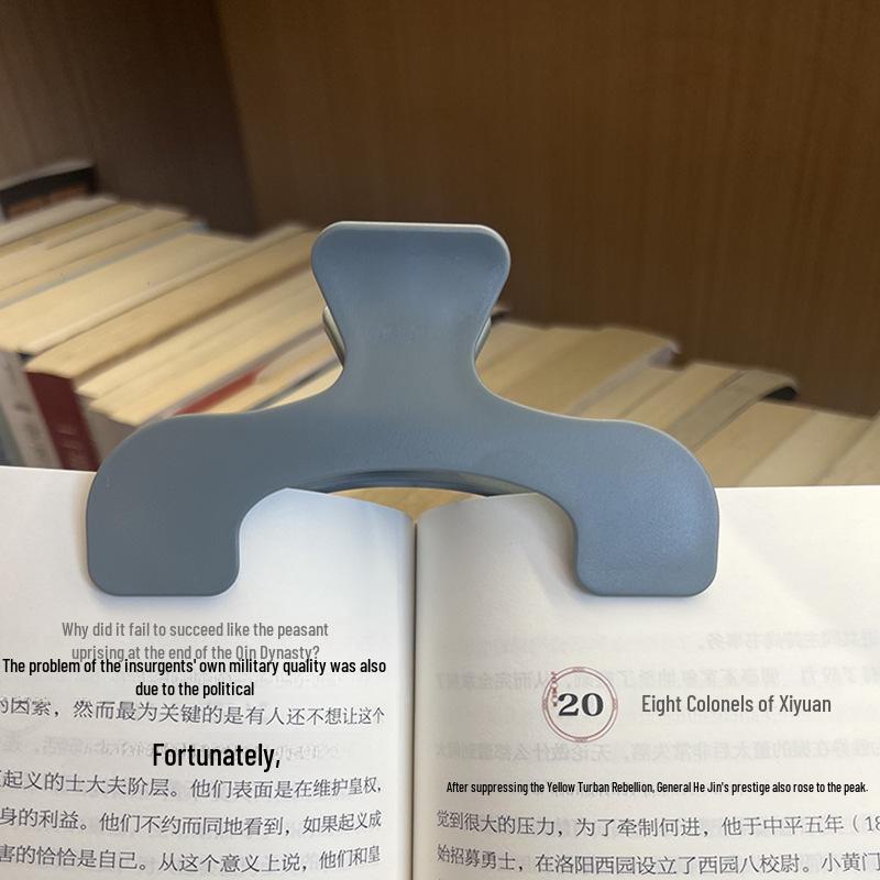 Baogaitou Clipe de Livro Multifuncional Transparente e Pasta de Arquivo para Estudantes e Material de Escritório