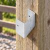 10 Pieces Fence Panel Bracket with Pre-Punched Mounting Holes Outdoor Trellis