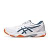 Gel-Rocket 11 Stable Flexible Easy Comfortable Low-Top Badminton Shoes Unisex Sneaker White Blue 1073A076-100