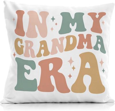 Grandma Gifts Pillow Covers Throw Pillow Decorative Pillowcase From Linen Without Filling For Grandma’S Peaceful Sleep Love