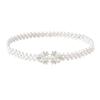 Stretch Elastic Band Pearl Waist Chain Pearl Beads Elastic Waistband Rhinestone Decor Strap  Party