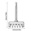 Portable Square Hole Punch Multi-function Rectangle Slot Tool Concrete Hole Bit Square Hole Socket Sloter