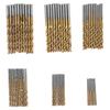 60PCS 135° Split Point Twist Drill Bits Jobber Length Micro Drill Bits  Metal Drilling
