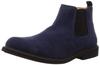 San-A Plus Stiefeletten mit Gummizug 2351 Marineblau, Größe 26 cm