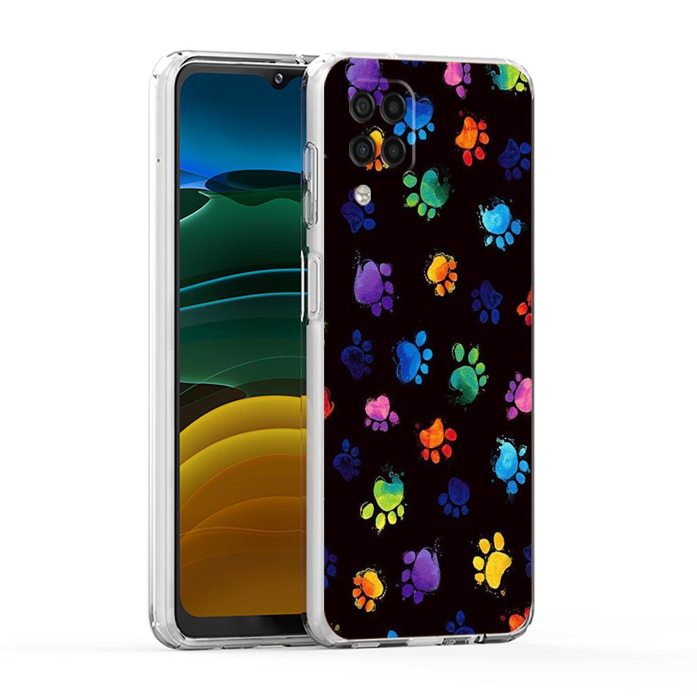 

Милый прозрачный силиконовый чехол для телефона Samsung Galaxy A13 A22 A32 A52 A53 A72 A51 A71 A31 A41 A21S 5G с отпечатком лапы собаки Samsung A32 5G