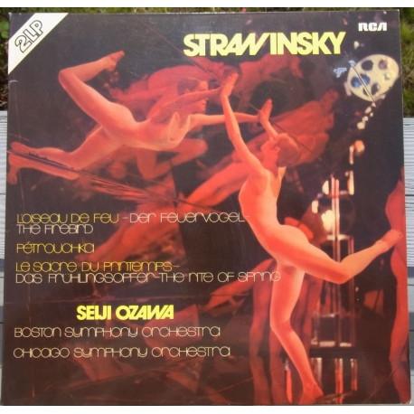 

LP Record IGOR STRAVINSKY SEIJI OZAWA BOS The Firebird Petrouchka The Rit PRL290842 RCA Red Seal 1972 Germany Classical Used