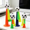 6 Bucăți Trompetă Fotbal Jucărie Sunet Puternic Corn Fotbal Corn Stadion Plastic Generator de Zgomot Jucărie de Încurajare Evenimente Sportive Școlare Suveniruri Petrecere
