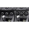 Kohlefaser Autozubehör Innenaufkleber Kompatibel mit Mazda 3 Axela 2010-2013 Mazdaspeed 3 Klimaanlagen-Klimaregelung Bedienfeld AC-Knopf