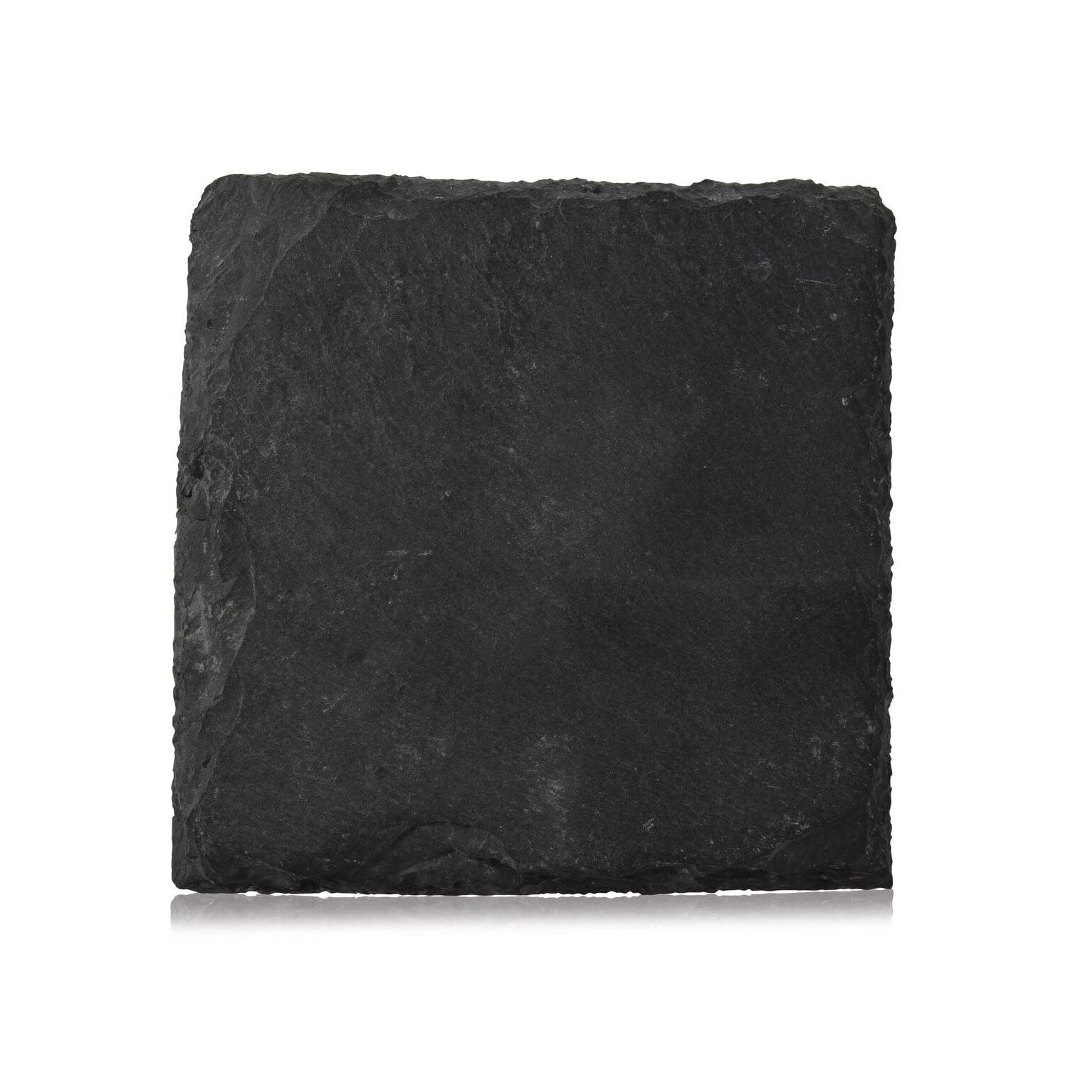 

BOSKA Set of 100 x 100 x 8 mm Coasters, 4, Stone, 2300, чёрный