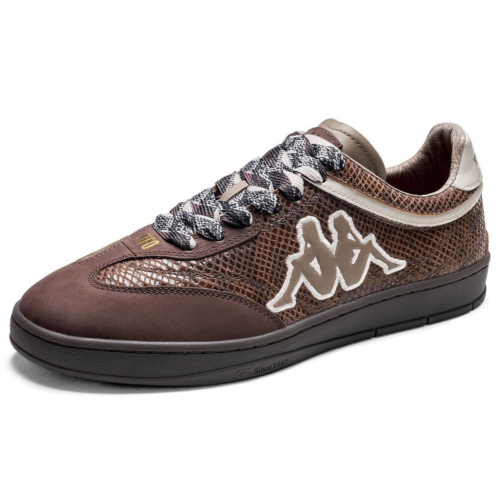 Kappa Tifo Year Of The Snake Fashion Casual Versatile Training Shoes Unisex Sneakers Brown K0FW5CC70P-6536