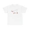 Homicidal Goose Unisex T-Shirt, Lustiges Vogel Grafik-T-Shirt, Wütendes Vogel-Einstellungsshirt, Humorvolles Tierliebhaber-Oberteil, Sarkastisches Stockenten-T-Shirt