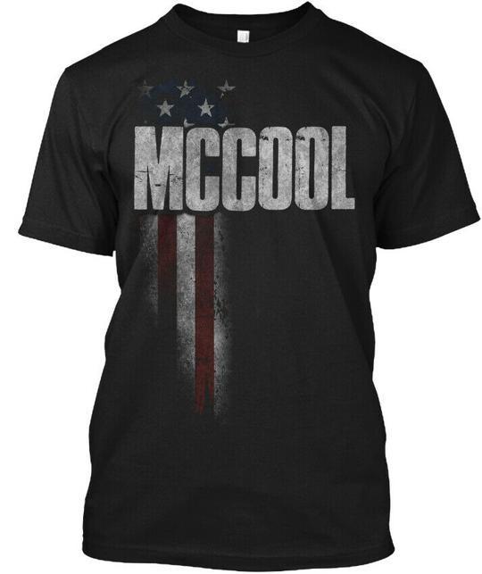 

Mccool Family American Flag T-Shirt Made in the USA Size S to 5XL M