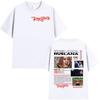 RUSLANA New Album 2025 Graphic T Shirt Unisex Women Hip Hop Fashion Short Sleeve Tshirt Casual Cotton Oversized Tshirts Streetwear