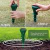 Solar Mole Repellent Ultrasonic, IP65 Waterproof Mole Solar Repellent for Lawns, Rat, Squirrel, Deer, Skunk, Rabbit