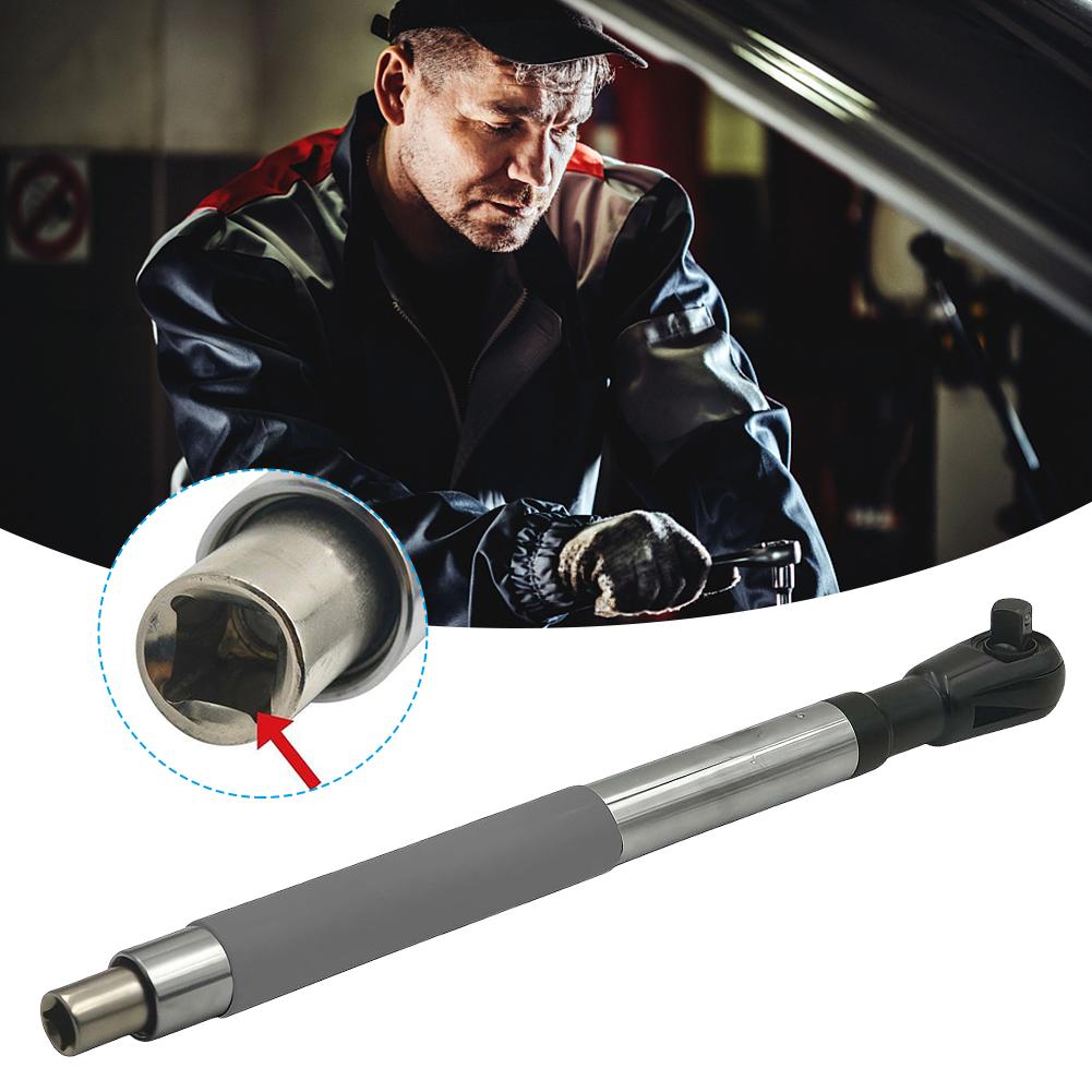 Cordless Electric Ratchet Wrench Wear Resist Electric Extension Wrench Lightweight Impact Torque Wrench for Mechanical Workshop