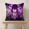 Anime N-Naruto Uchiha Sasuke Pillow Anime Pillow Sofa Bed Head Pillow Cover Cushion Cover Fashion