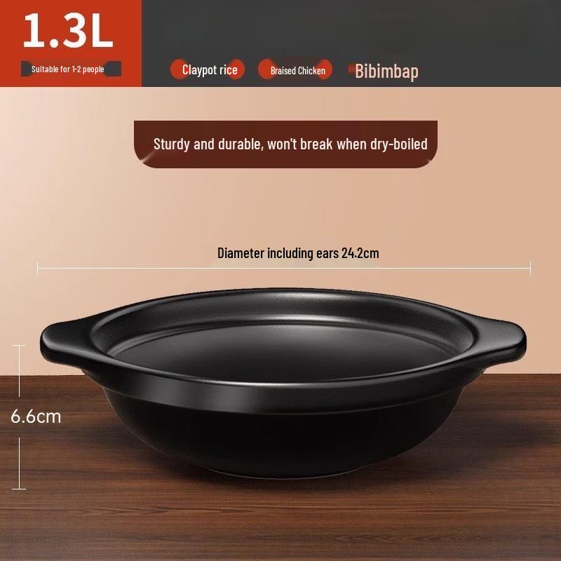 WUHE Ceramic Casserole Pot