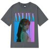 Singer Ayliva Vintage Graphic Printed Tshirt Unisexs Unisex Harajuku Tshirt Shortsleeved Loose Y2k Clothes Oversized Tshirts