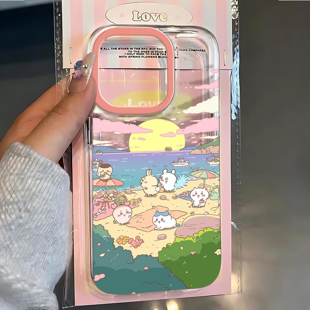 HOT Cute Cartoon C-Chiikawas Phone Case For Samsung Galaxy A37 A57 A16 A07 A17 A36 A26 A56 A55 A35 A25 A15 A05s A13 4G 5G