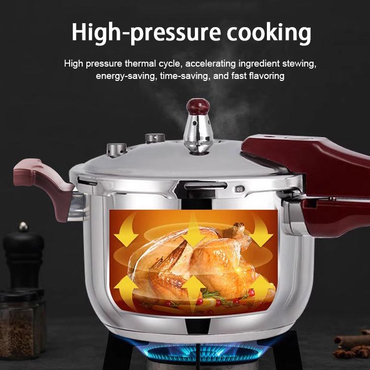 Custom Multi Function Cookware Gas Stove Induction Cooking Pot Stainless Steel Pressure Cooker With Steamers