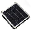 Solar Panel Powered Fan Kit 20W Monocrystalline Solar Panel Exhaust Fan Kit for Outdoor Travel Greenhouse