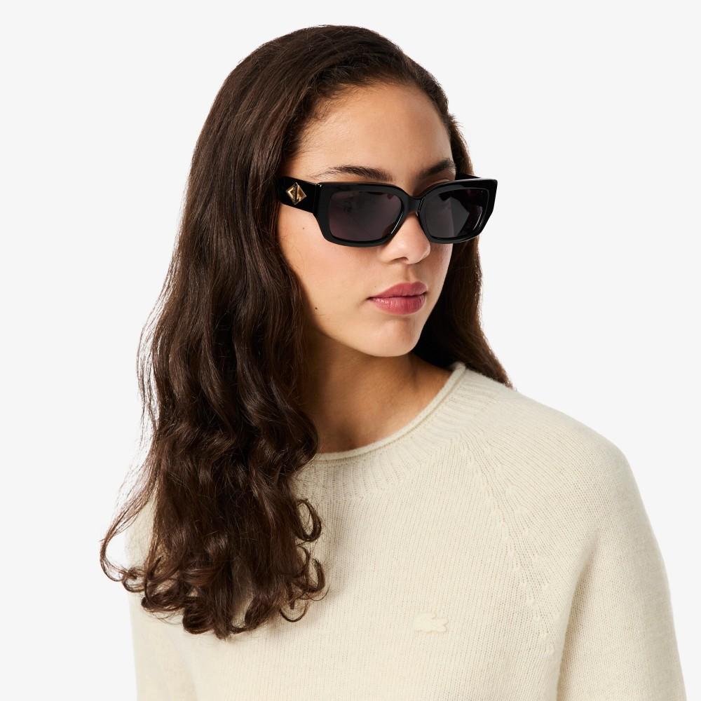 [lacoste] Women's Carded Wool Crew Neck Sweater AF4160-55NXFJ