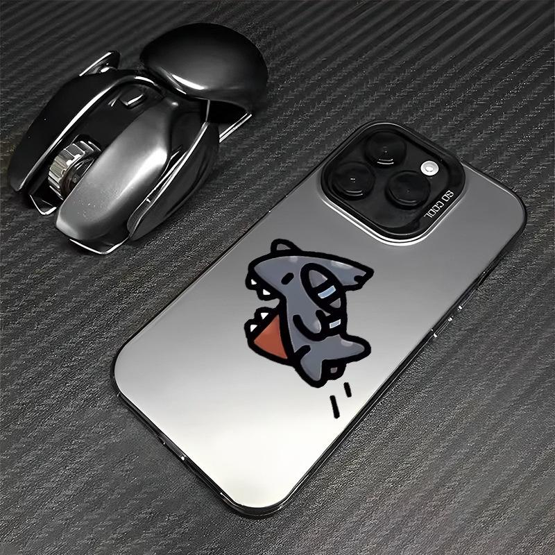 Shark phone case for iPhone 15, Pokémon iPhone 14 Pro Max, Frogger, Charizard 13, and Mi 12.
