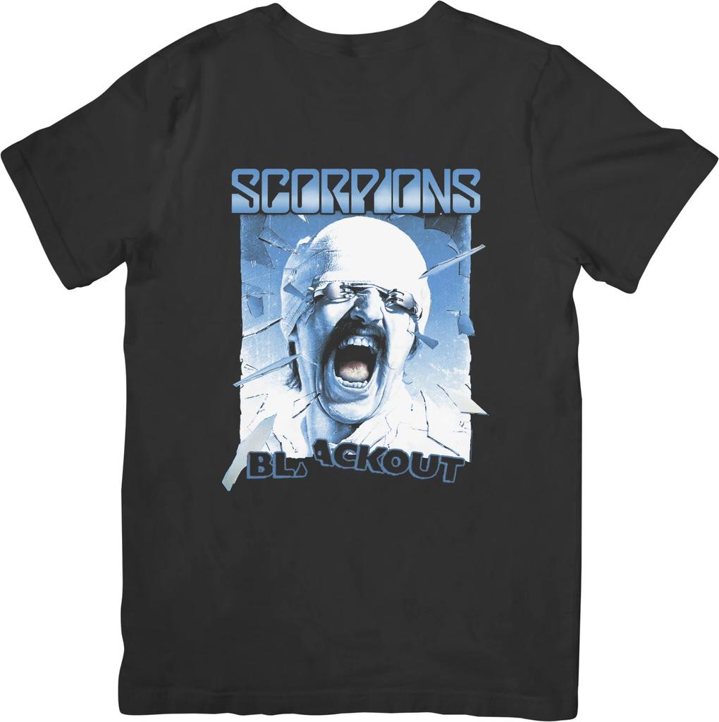 Scorpions Heavy Metal Music Fit for Men & Women Quality Cotton T-Shirt Black
