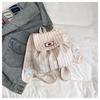 Schoolbag1011 Summer New Cute Rabbit Ear Bag Large Capacity Backpack Commuter Backpack High Value Striped Travel Bag