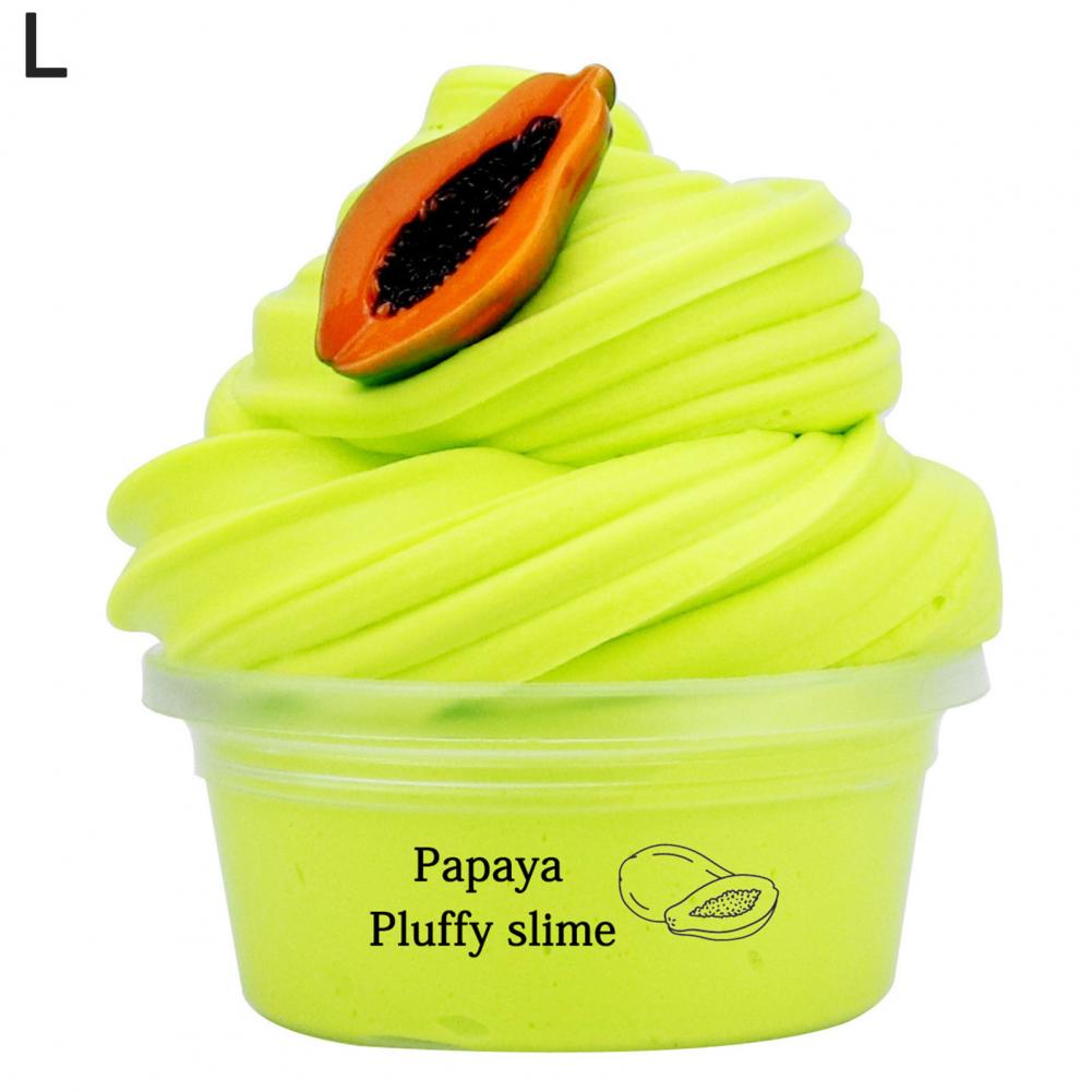 60ml Butter Non-sticky with Charm Super Soft Stress Relief Fruit Cherry Toys  Playsets