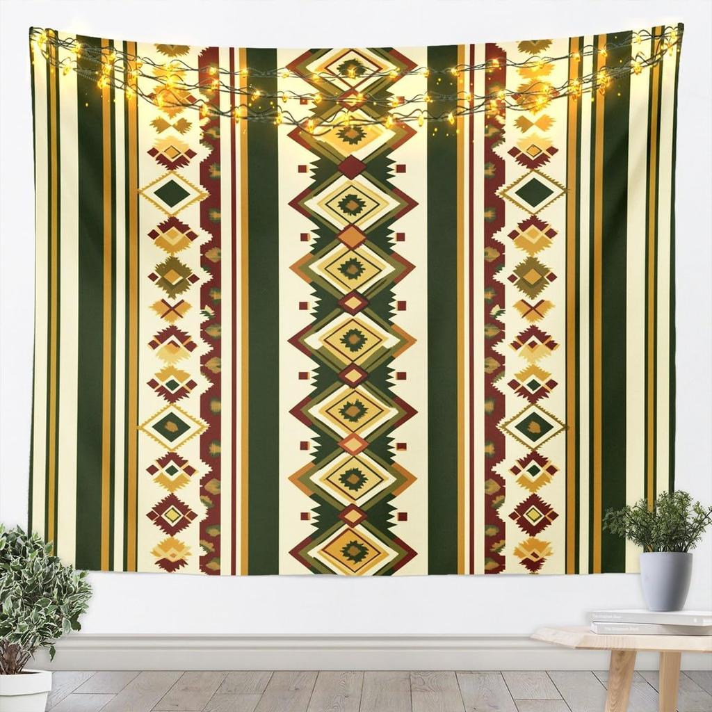 Polka Dot Tapestry Black White Wall Art Geometric Plaid Wall Hanging Blanket for Living Room Bedroom Modern Cute Home Decor