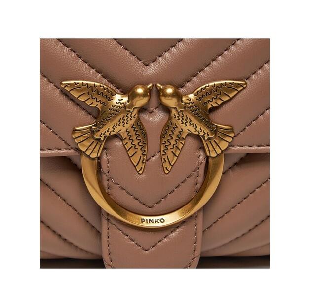 Bag PINKO Love Lady Puff Classic Cl Brown