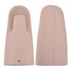 2pcs Extended Design Silicone Heat Gloves Quilted Liner Thickened Oven Gloves  Microwave