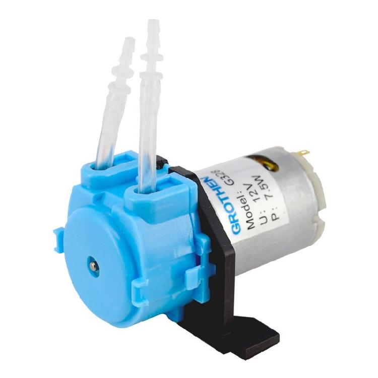 12V Peristaltic Pump Chemical Analysis Testing Supplies Accessory Tool синий