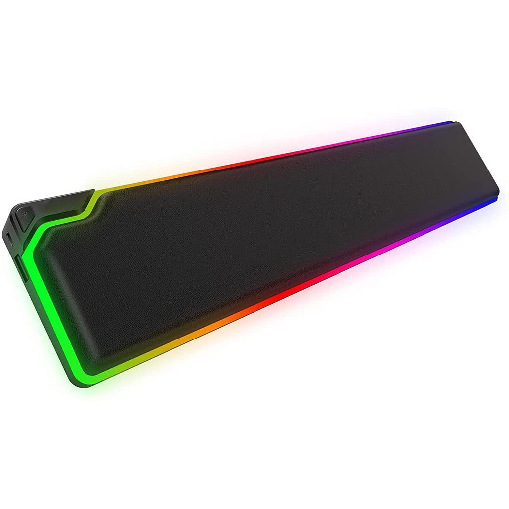 New Luminous Gaming Keyboard with Memory Foam Wrist Support and Slow Rebound.