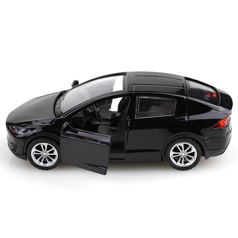 (Bagged) 1:36 MODEL X Sedan, Alloy Simulation Car, Simulation Children's Alloy Toy Car, Toy Model, Car Ornament, Boy's Toy Birthday Gift.