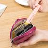 New round rhombus change bag powder small round bag earphone storage bag small coin bag small wallet female