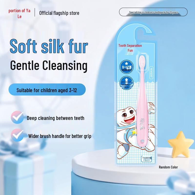 

Ya Ya Le Cute Chubby Kids Toothbrush 3-12 Years