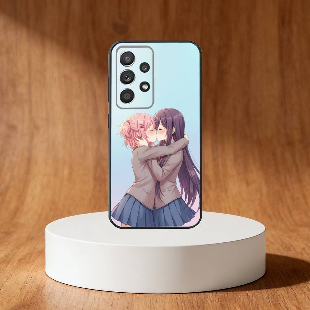 Watanare Anime Phone Case For Samsung S25,S24,S21,S22,S23,S30,Ultra,S20,Plus,Fe,Note,10,9,5G Black Cover