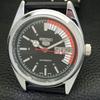 REFURBISHED VINTAGE SEIKO 5 AUTOMATIC 6309A JAPAN MENS BLACK WATCH A440730-9 Sk-a440730-1