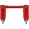 Motorcycle Handlebar Mount Clamp Risers1 1/8" Triple Tree Bar Mount with Risers for CRF 110 CRF110F CRF110 CRF 110F 2013 2014 2015 2016 2017-2024 Red