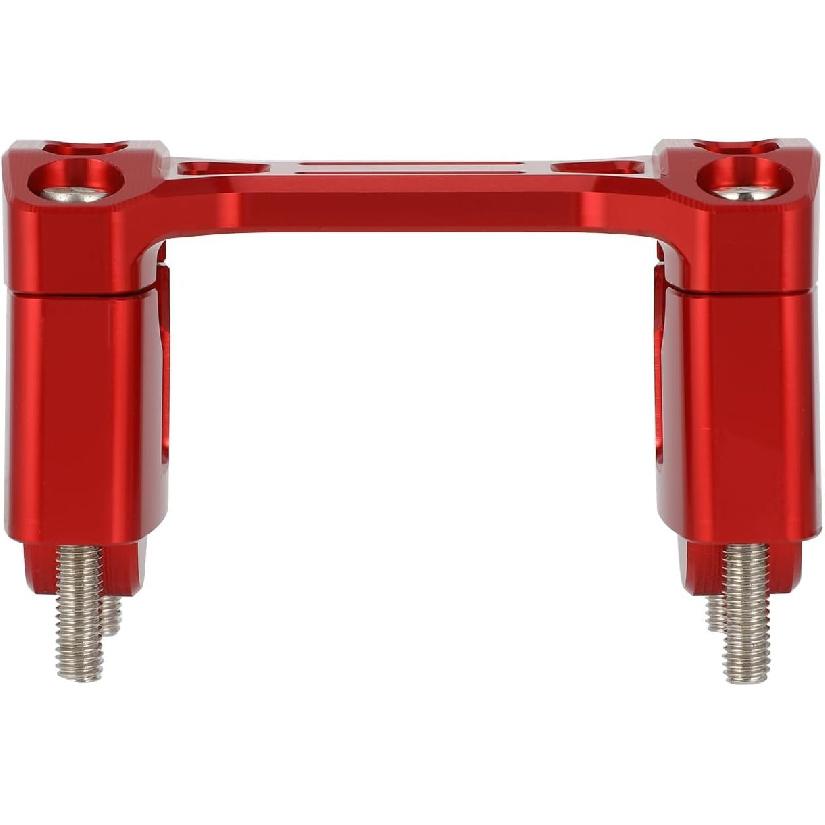 Motorcycle Handlebar Mount Clamp Risers1 1/8" Triple Tree Bar Mount with Risers for CRF 110 CRF110F CRF110 CRF 110F 2013 2014 2015 2016 2017-2024 Red