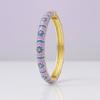 Colorful Vintage Cloisonne Bangle Enamel Floral Women's Hand Bracelet Chinese Flower Bangle  Ladies